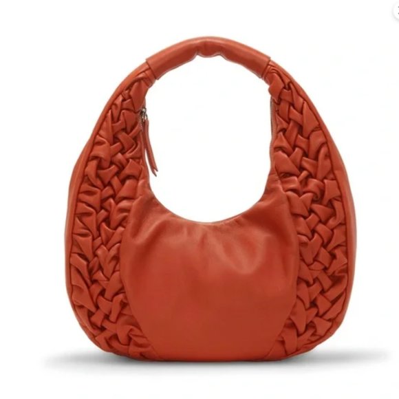 Vince Camuto Handbags - 🔥🔥NWT Vince Camuto Orange Shoulder bag with DustBag, Super Soft leather